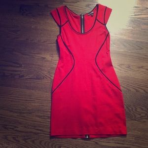 Red express bodycon dress! Size 4